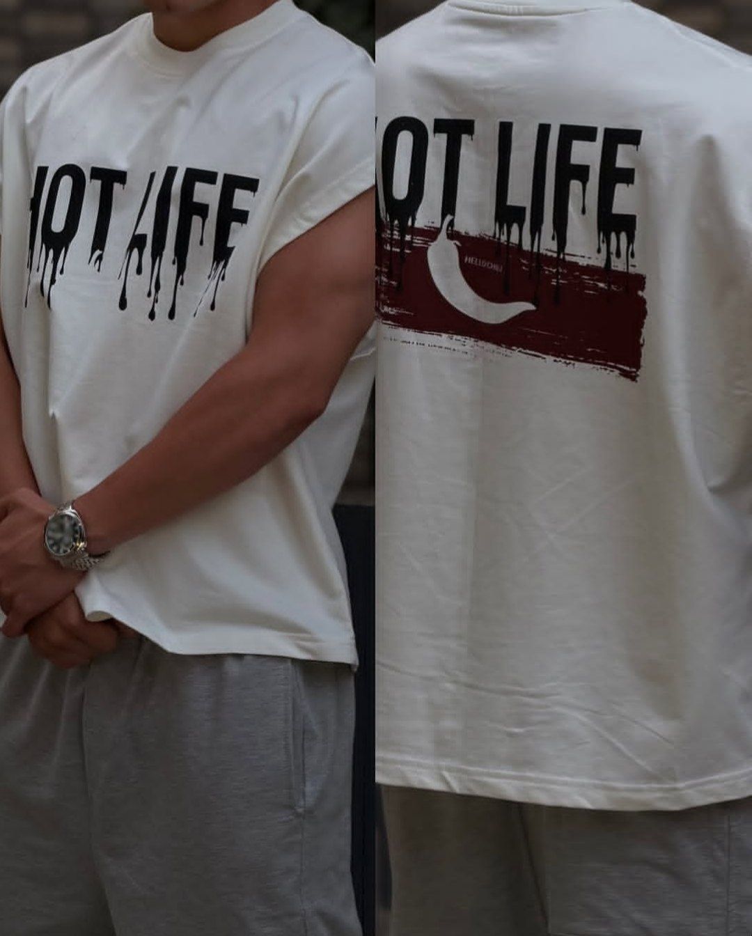 وست پارچه ماکان HOT LIFE گرم بالا