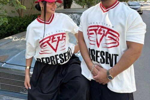 تیشرت یقه کش پارچه ماکان وارداتی گرم بالا