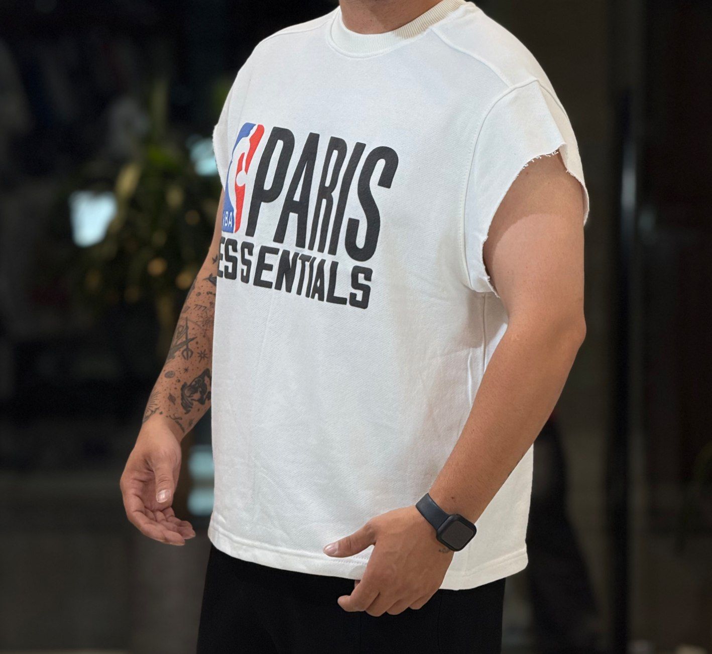 وست وارداتی PARIS پارچه ماکان گرم بالا