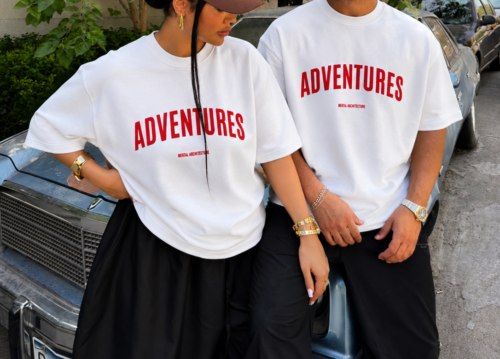 تیشرت ADVENTURES پارچه ماکان گرم بالا