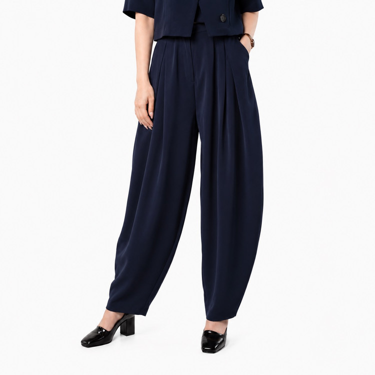 شلوار بگ بالنی زنانه پارچه کارتیر