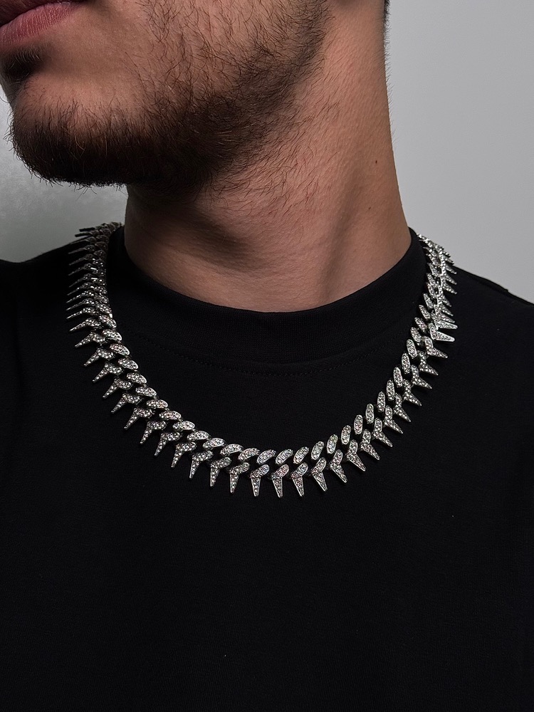 گردنبند چین فول نگین